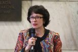 Fotografie:2013f006-m.jpg, Pozoruhodný příspěvek přednesla předsedkyně Usmíření evropskách dějin v EP S. Kalniete